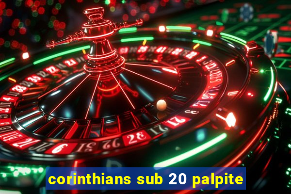 corinthians sub 20 palpite